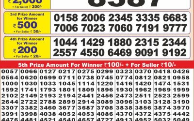 Punjab state dear10 lottery result 18.1.25