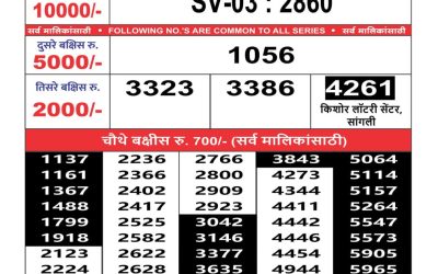 Maharashtra sahyadri lottery result 8.1.25