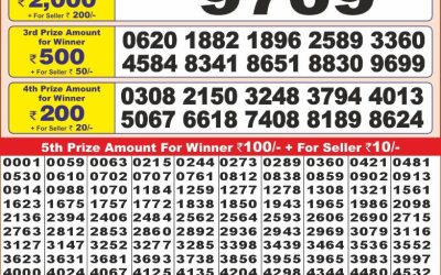 Punjab state dear10 lottery result 2.2.25