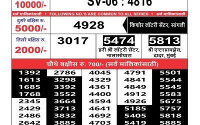 Maharashtra sahyadri lottery result 19.2.25