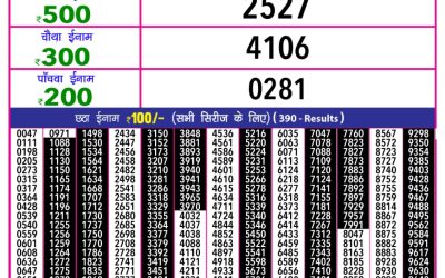 Rajshree 10 evening lottery 5.40pm result 23.2.25