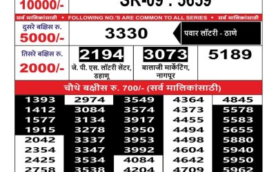 Maharashtra sahyadri lottery result 28.2.25