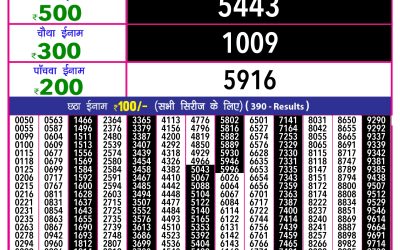 Rajshree 10 evening lottery 5.40pm result 16.2.25
