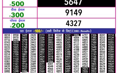 Rajshree 10 evening lottery 5.40pm result 2.3.25