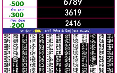 Rajshree 10 evening lottery 5.40pm result 11.3.25