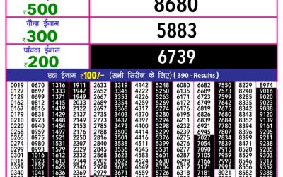 Rajshree 10 evening lottery 5.40pm result 16.3.25