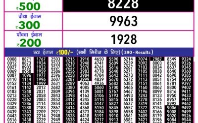 Rajshree 10 evening lottery 5.40pm result 23.3.25