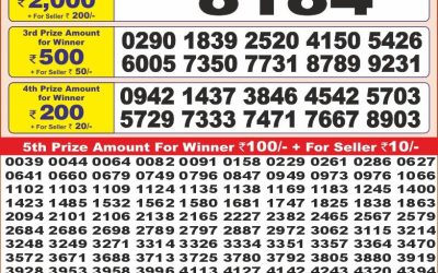 Punjab state dear 10 lottery 6pm result 24.3.25