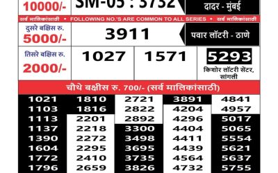 Maharashtra sahyadri lottery result 8.4.25