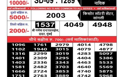 Maharashtra sahyadri lottery result 10.4.25