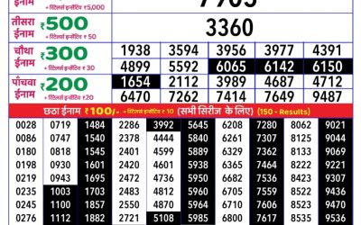 Rajshree daily lottery 1pm result 11.4.25