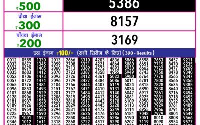 Rajshree 10 evening lottery 5.40pm result 20.4.25