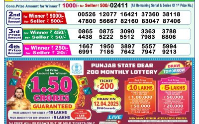 Dear lottery 1pm result 11.4.25