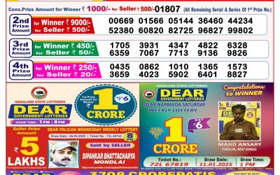 Dear lottery 8pm result 15.4.25