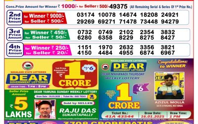 Dear lottery 8pm result 18.4.25