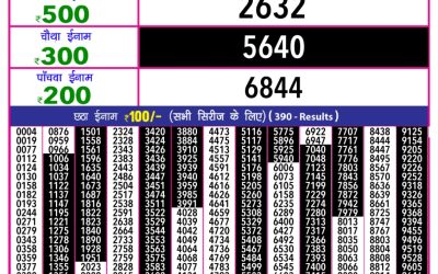 Rajshree 10 evening lottery 5.40pm result 25.05.25