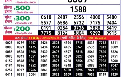 Rajshree daily lottery 1pm result 27.05.25