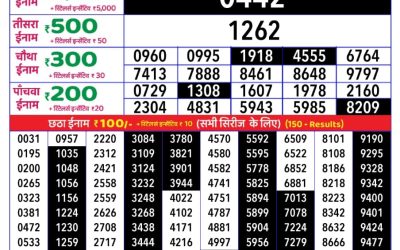 Rajshree daily lottery 1pm result 30.05.25