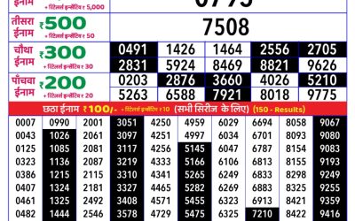 Rajshree daily lottery 8pm result 30.05.25
