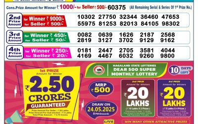 Dear lottery 6pm result 14.5.25