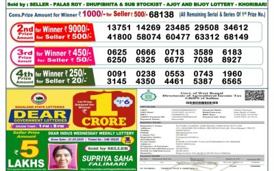 Dear lottery 6pm result 02.06.25