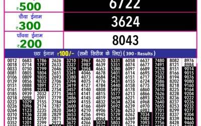 Rajshree 10 evening lottery 5.40pm result 03.06.25