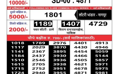 Maharashtra sahyadri lottery result 05.06.25