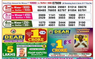 Dear lottery 8pm result 24.06.25