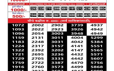 Maharashtra sahyadri lottery result 10.07.25