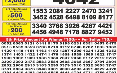 Punjab state dear10 lottery result 12.07.25