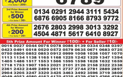 Punjab state dear10 lottery result 13.07.25