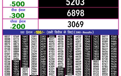 Rajshree 10 Evening Lottery 5.40pm Result 21.07.25