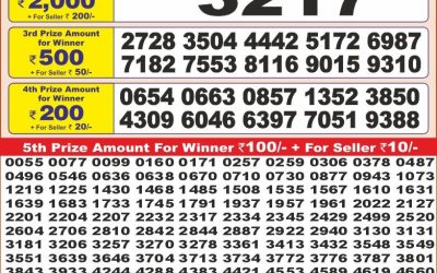 Punjab State Dear10 Lottery Result 26.07.25
