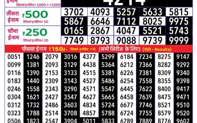 Rajshree Daily Lottery 1pm Result 16.08.25