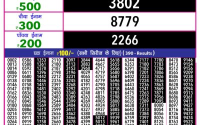 Rajshree 10 Evening Lottery 5.40pm Result 16.08.25