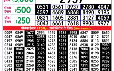 Rajshree Daily Lottery 1pm Result 25.08.25