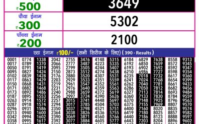 Rajshree 10 Evening Lottery 5.40pm Result 17.08.25