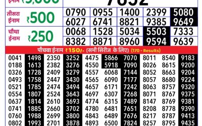 Rajshree Daily Lottery 8pm Result 07.09.25
