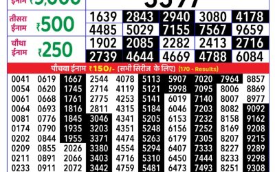 Rajshree Daily Lottery 8pm Result 12.09.25