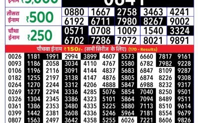 Rajshree Daily Lottery 8pm Result 13.09.25