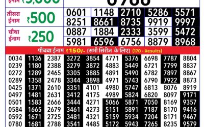 Rajshree Daily Lottery 8pm Result 20.09.25