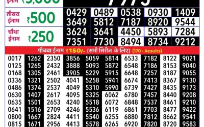 Rajshree Daily Lottery 1pm Result 22.09.25