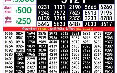 Rajshree Daily Lottery 8pm Result 25.09.25