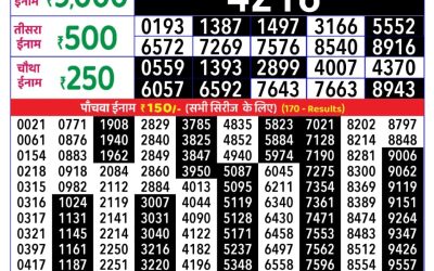 Rajshree Daily Lottery 1pm Result 26.09.25