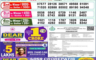 Dear Lottery 1pm Result 29.09.25