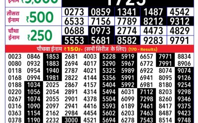 Rajshree Daily Lottery 8pm Result 30.09.25