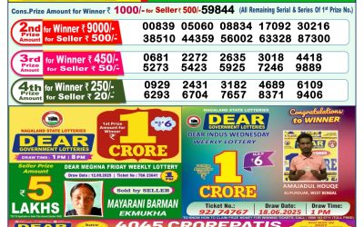 Dear Lottery 1pm Result 24.09.25