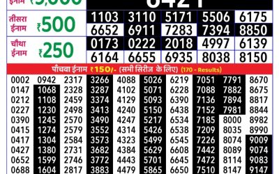 Rajshree Daily Lottery 1pm Result 03.10.25