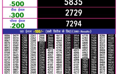 Rajshree 10 Evening Lottery 5.40pm Result 05.10.25