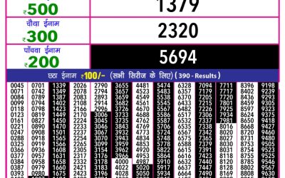 Rajshree 10 Evening Lottery 5.40pm Result 06.10.25